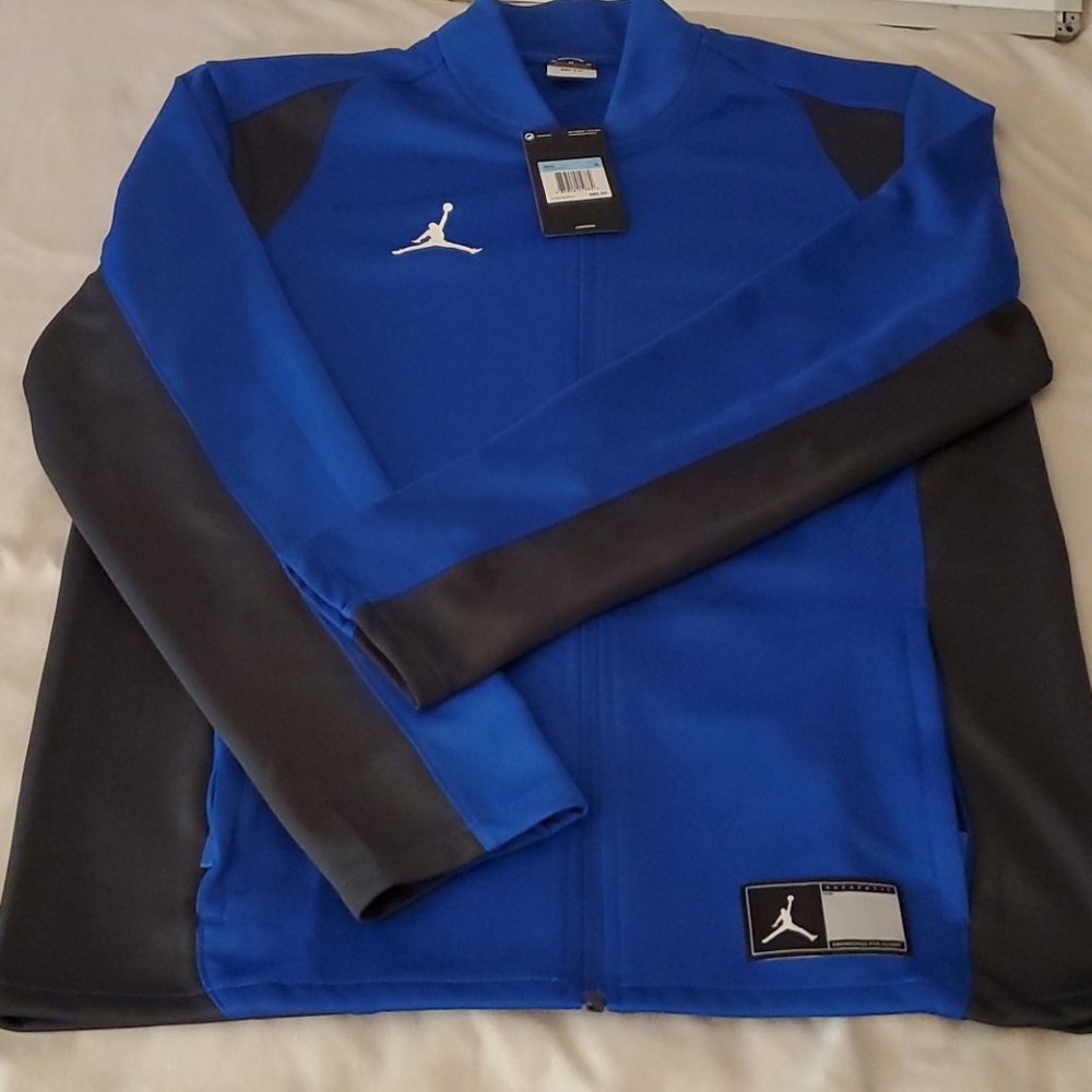 Air Jordan Jumpman blue zip up jacket